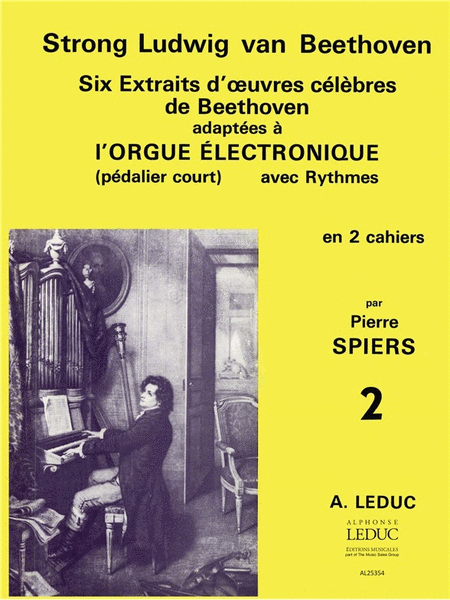 Beethoven Ludwig Van Volume 2 (spiers) Electric Organ Book