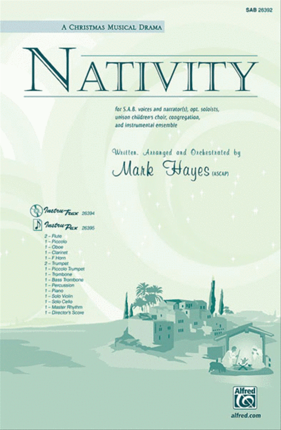 Nativity 3-Part scores gallery preview page 1