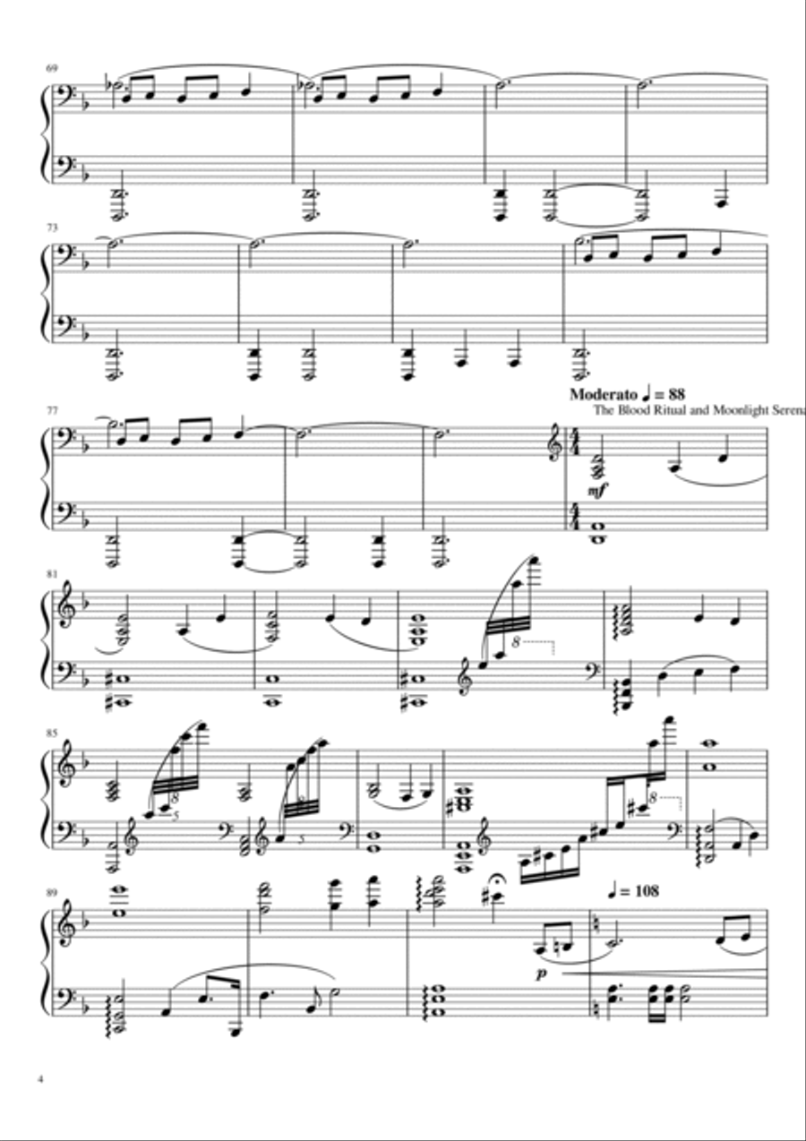 Pirates Of The Caribbean Piano Solo scores gallery preview page 4