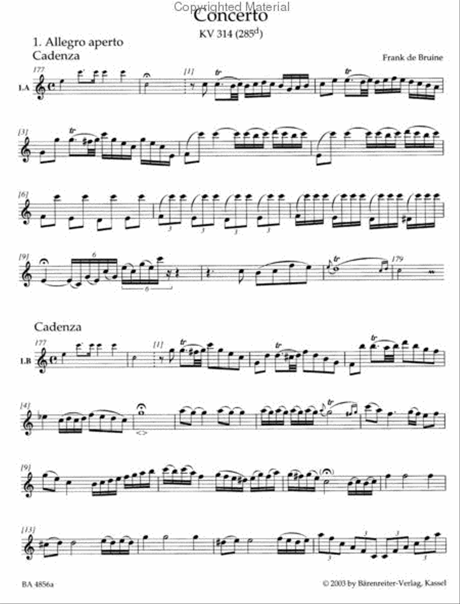 Oboe Concerto In C Major, K. 314 Piano Accompaniment scores gallery preview page 5
