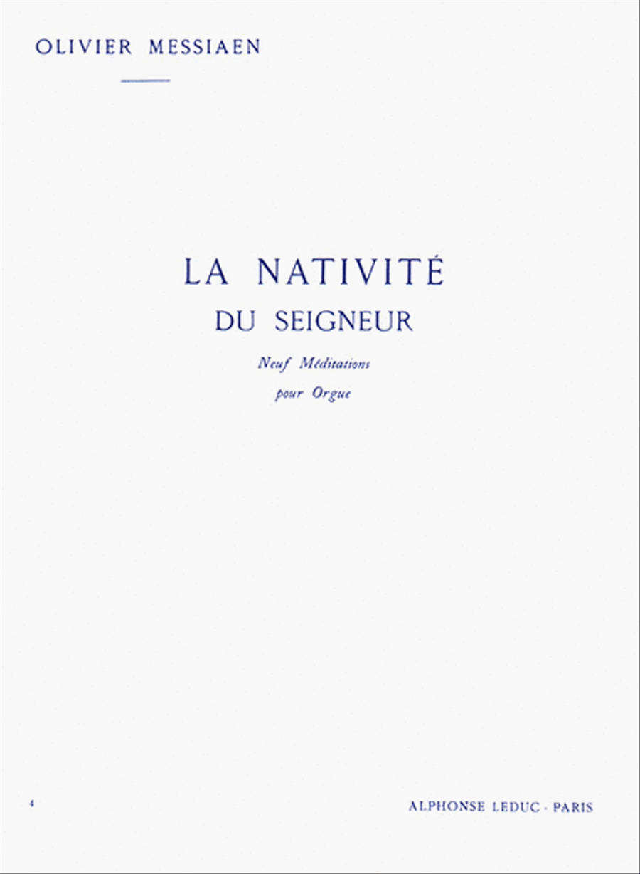 La Nativite du Seigneur - Volume 4