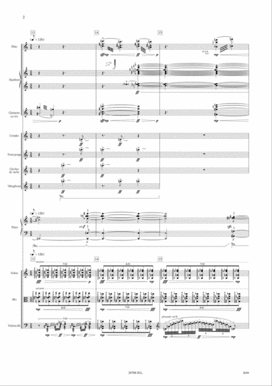 L'Asie d'apres Tiepolo Score scores gallery preview page 3