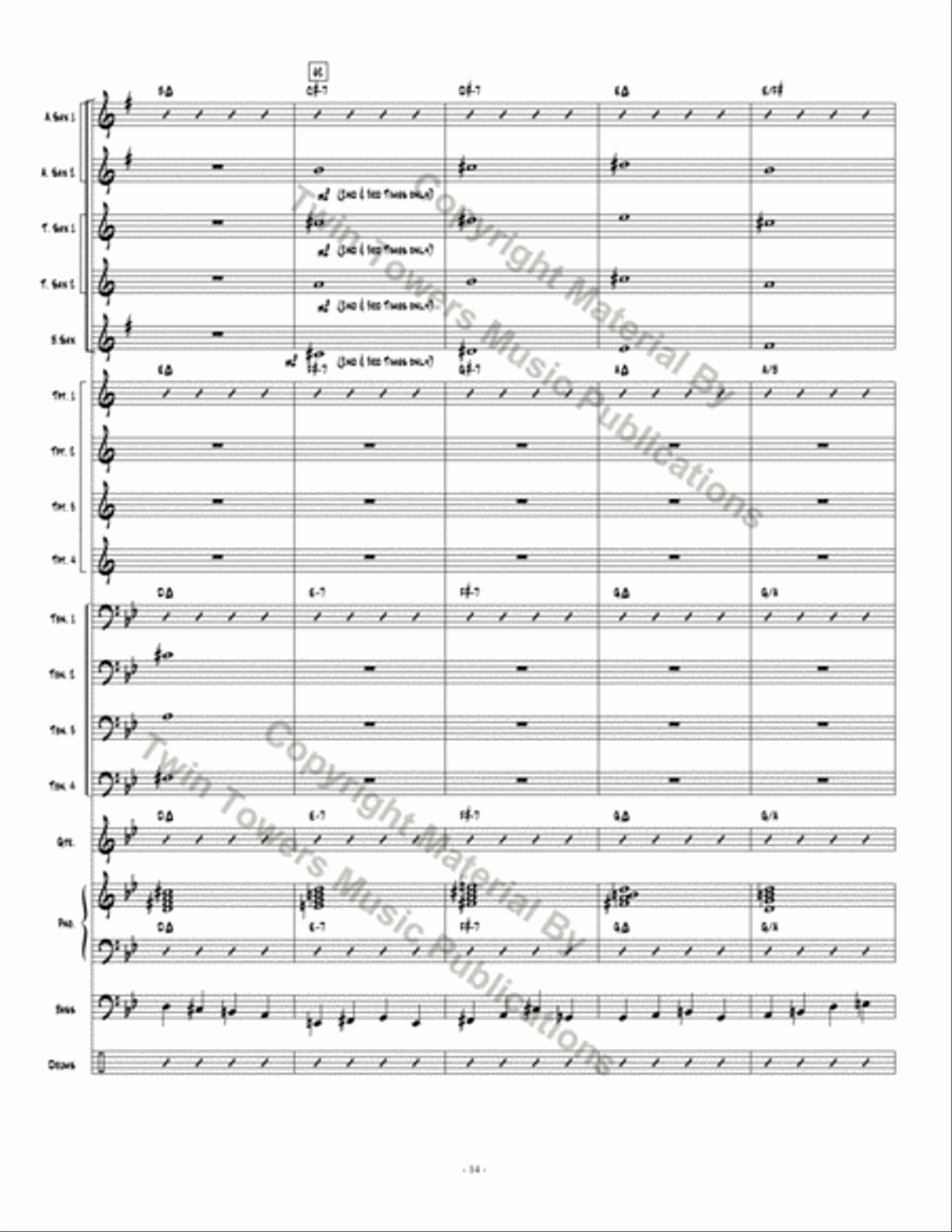 Rubaswing Rubaswing Jazz Ensemble scores gallery preview page 15