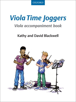 Book cover for Viola Time Joggers Viola Accompaniment Book