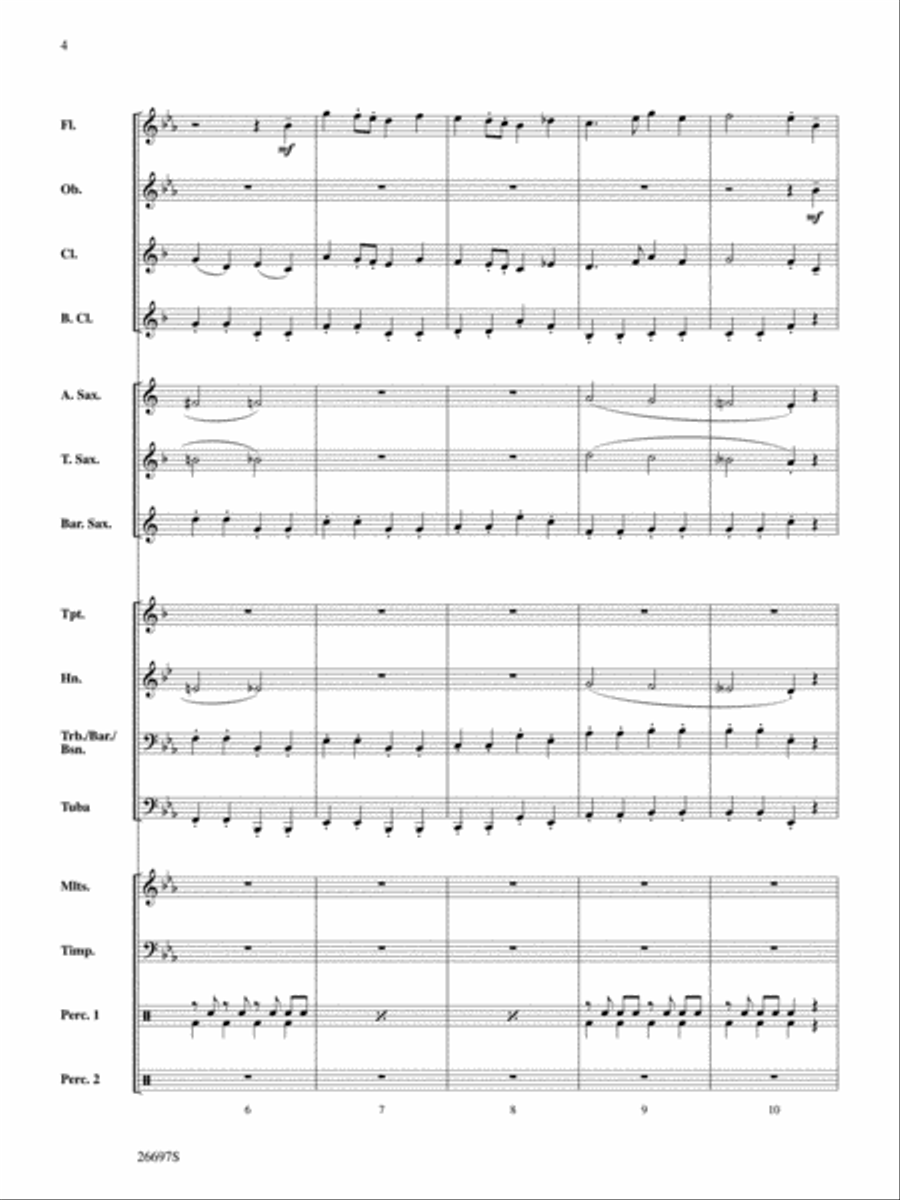 Spitfire Spitfire Concert Band scores gallery preview page 3
