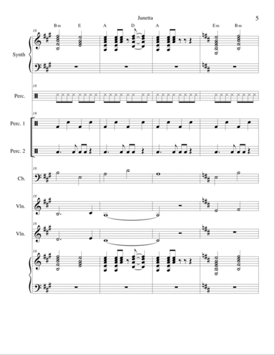 Junetta School and Community scores gallery preview page 5