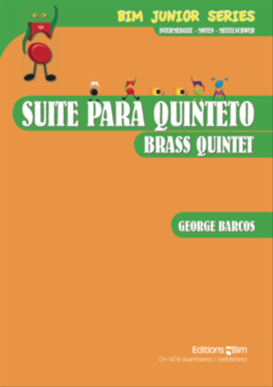 Suite para Quinteto Brass Quintet scores gallery preview page 1