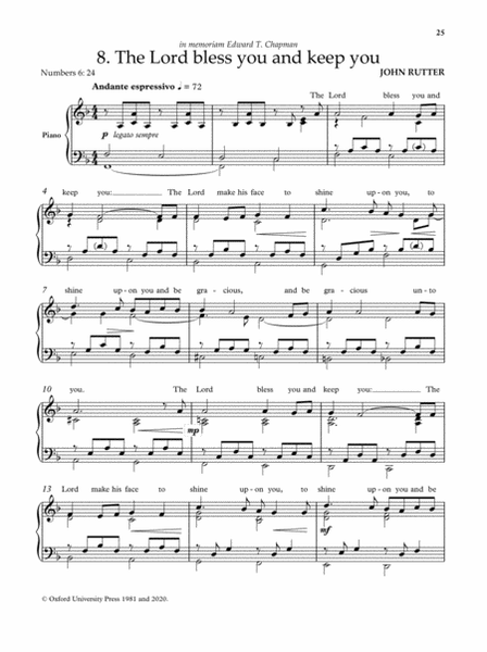 The John Rutter Piano Album by John Rutter Piano Solo - Sheet Music