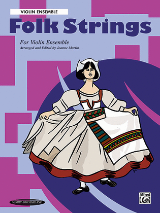 Book cover for Folk Strings for Ensemble
