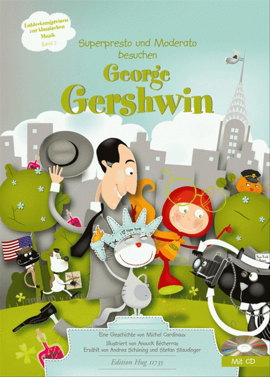 George Gershwin CD scores gallery preview page 1