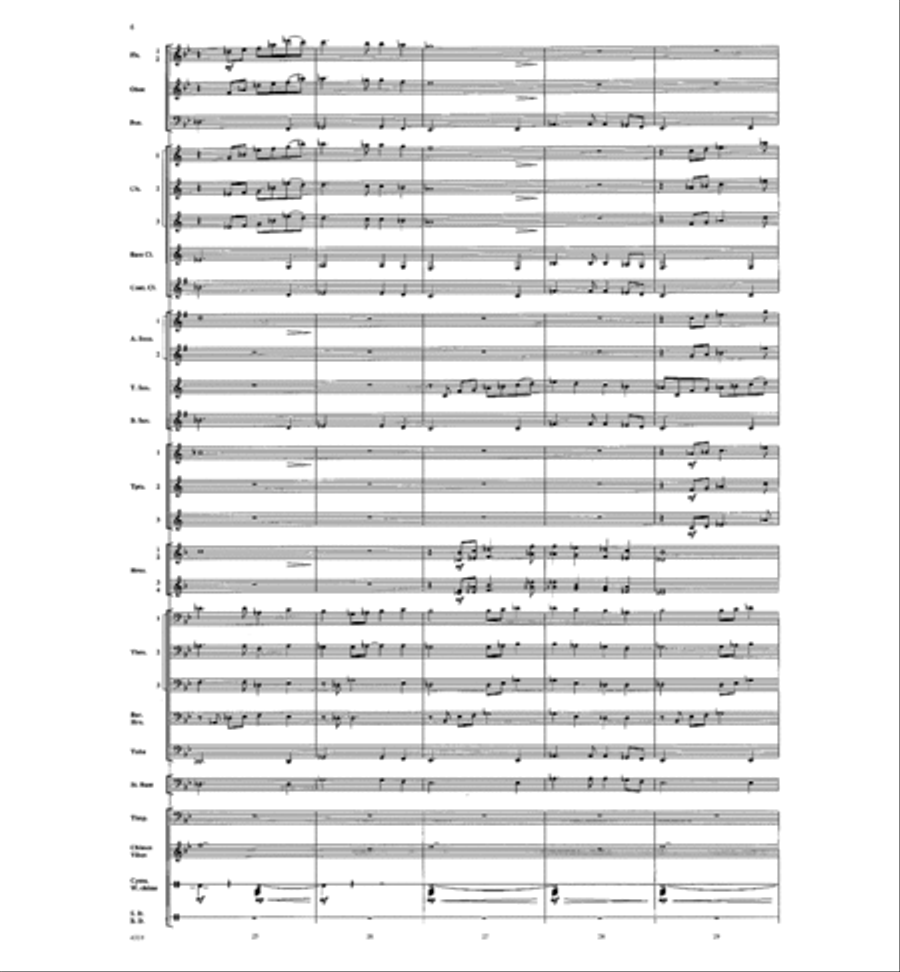 Pastorale Pastorale Concert Band scores gallery preview page 7