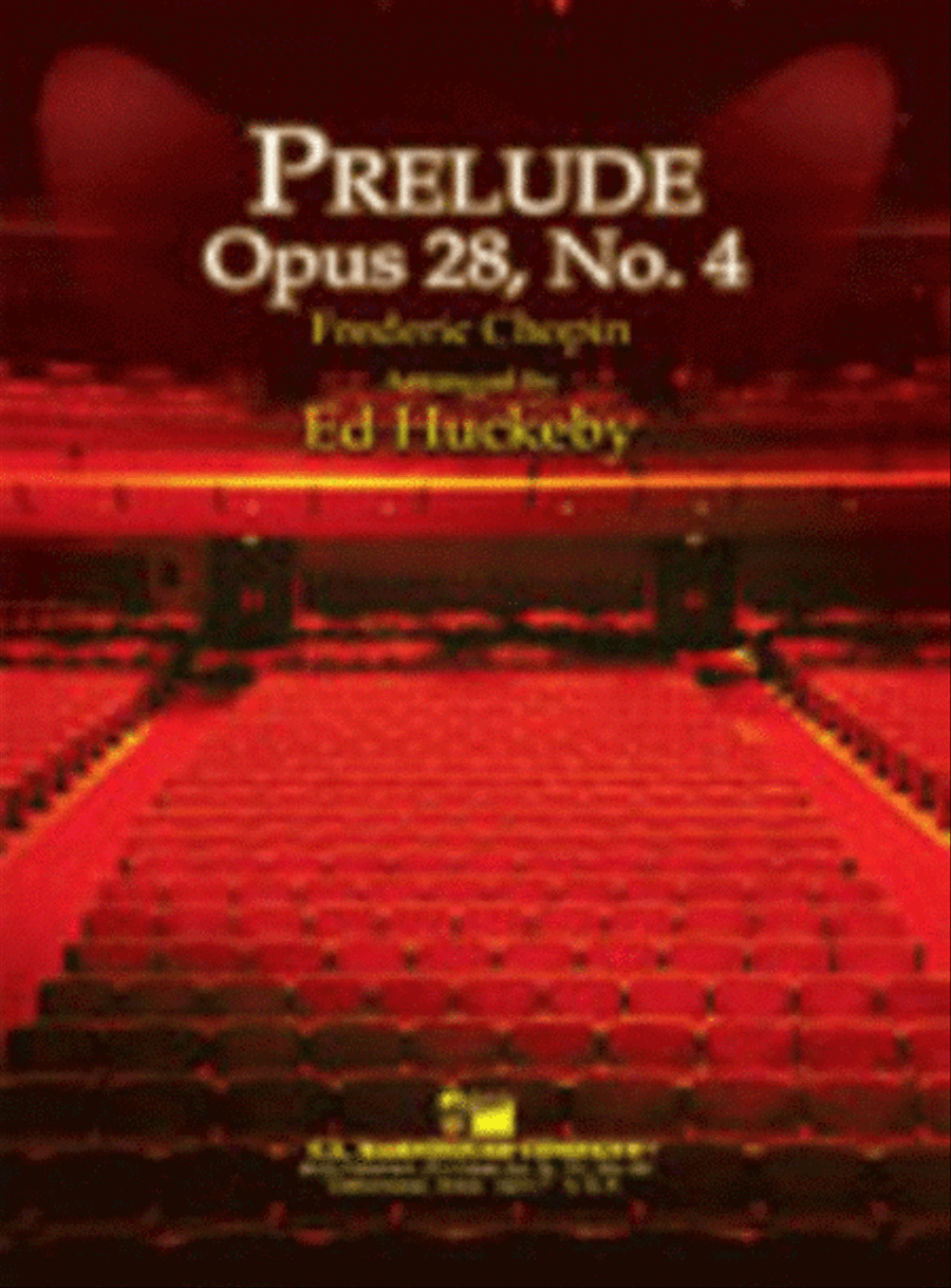 Prelude, Opus 28, No. 4 Prelude, Opus 28, No. 4 Concert Band scores gallery preview page 1