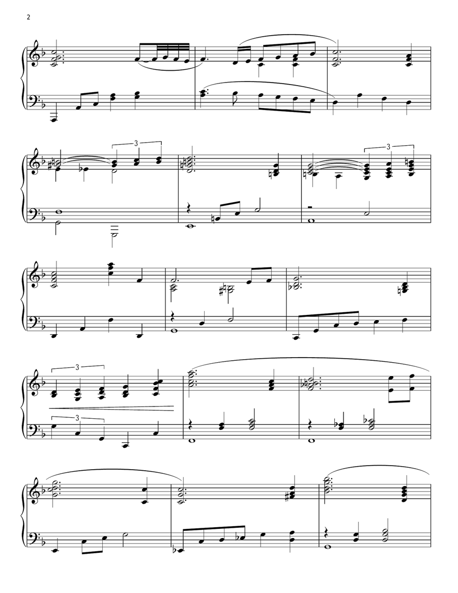 An Affair To Remember (Our Love Affair) Piano Solo scores gallery preview page 2