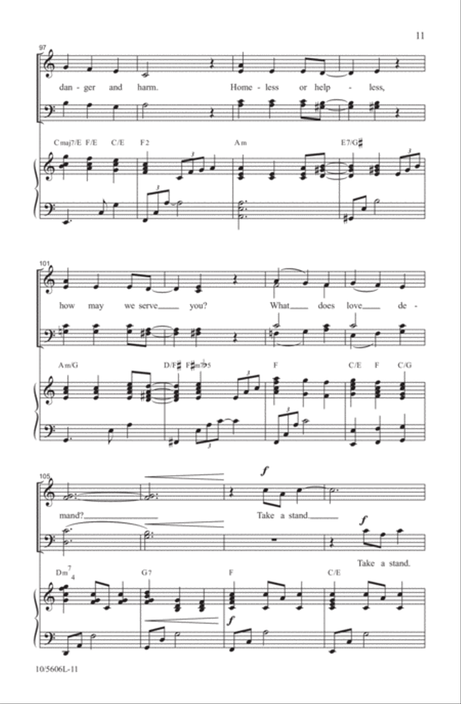 What Love Demands 4-Part scores gallery preview page 11