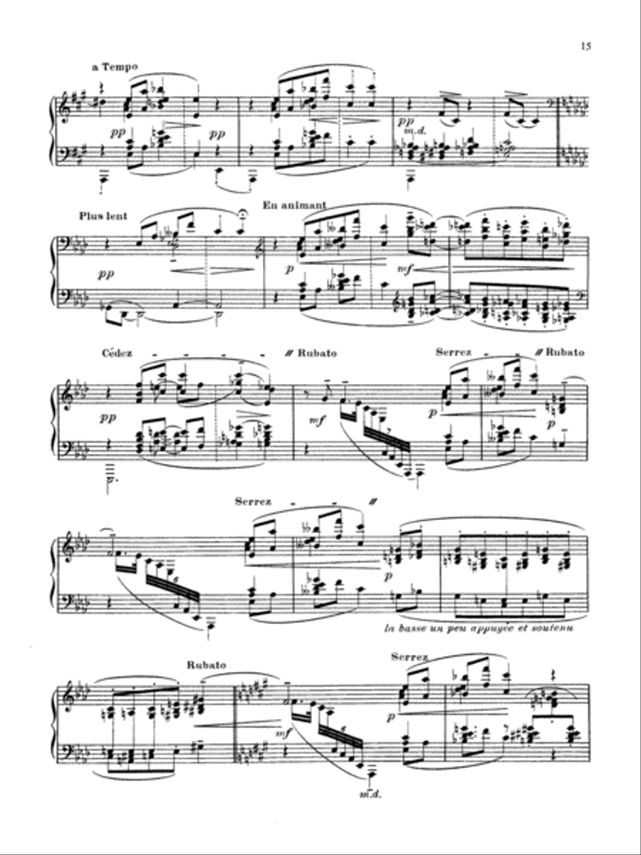 Debussy: Prelude - Book I, No. 4 Piano Solo scores gallery preview page 2