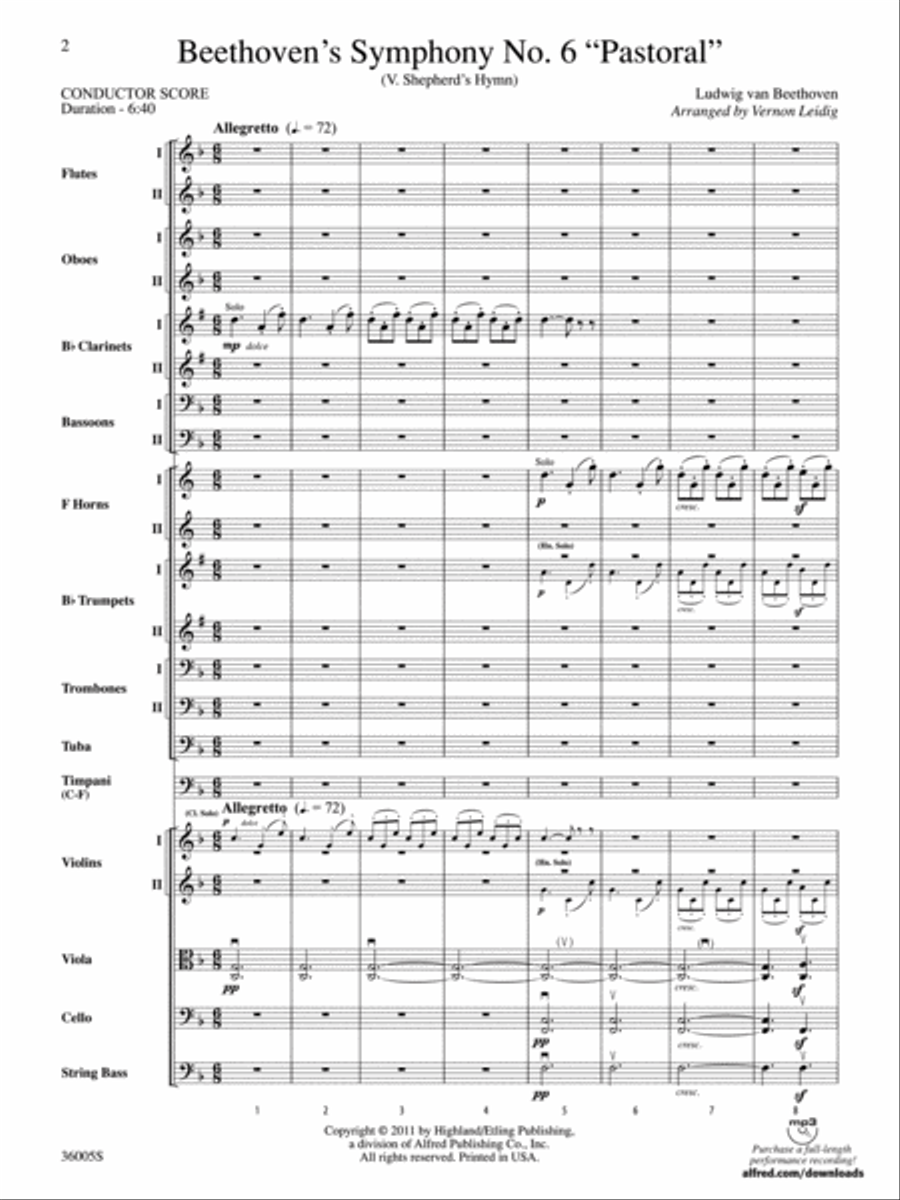 Beethoven's Symphony No. 6 