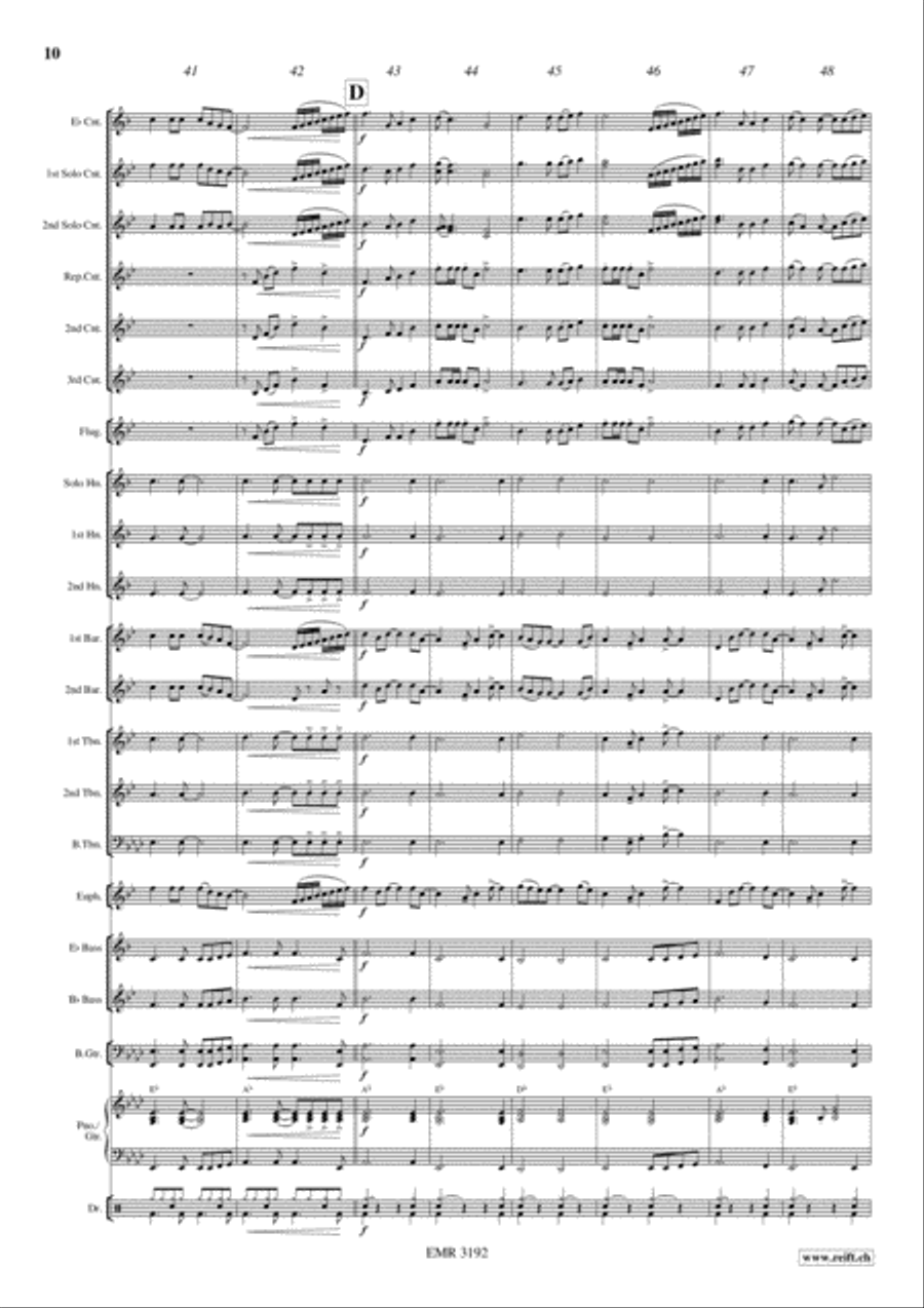 Holiday Season Brass Band scores gallery preview page 11