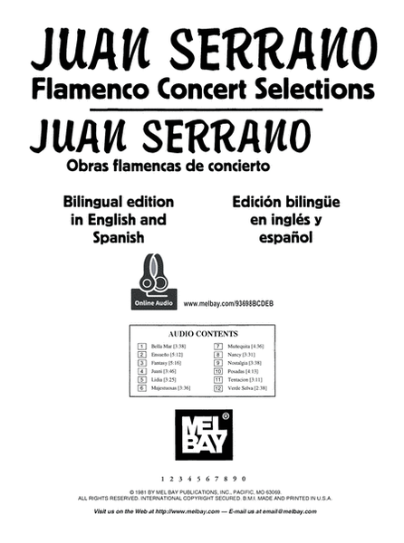 Juan Serrano - Flamenco Concert Selections image number null