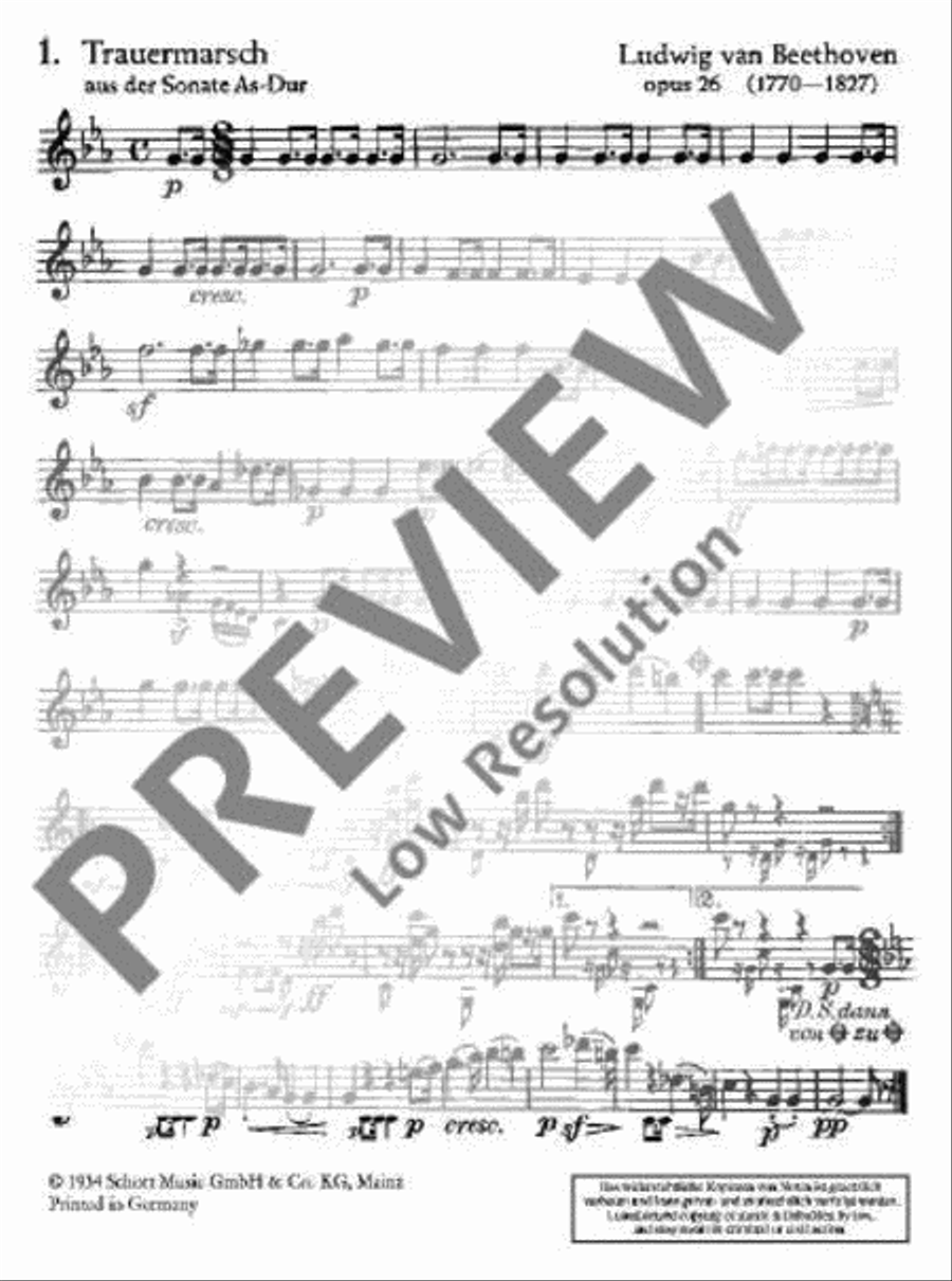 Für Feiern und Feste Für Feiern und Feste Clarinet scores gallery preview page 4
