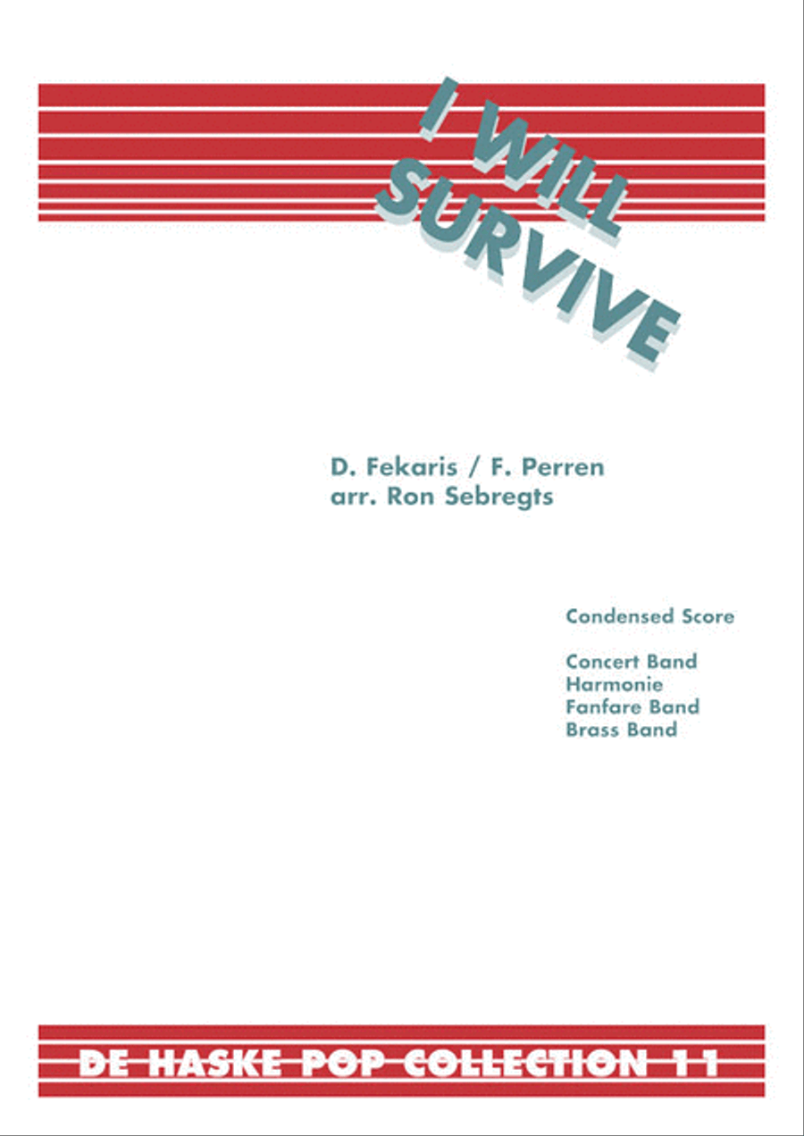 I Will Survive Brass Band scores gallery preview page 1