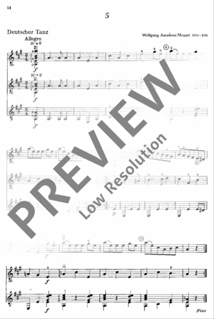 Musik der Wiener Klassik 2-Octaves scores gallery preview page 15