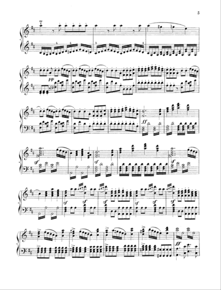 The Caliph of Baghdad The Caliph of Baghdad Piano Solo scores gallery preview page 3