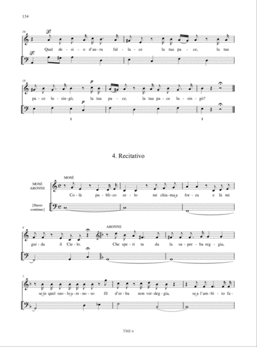 L’Assalonne (Modena 1684) - Il Mosè legato di Dio e liberator del popolo ebreo (Modena 1686). Critical Edition Choir scores gallery preview page 11