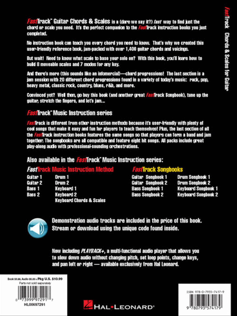 FastTrack Guitar Method – Chords & Scales image number null