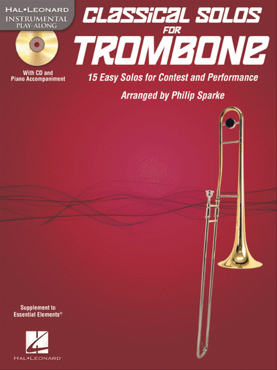 Classical Solos for Trombone Trombone Solo scores gallery preview page 1