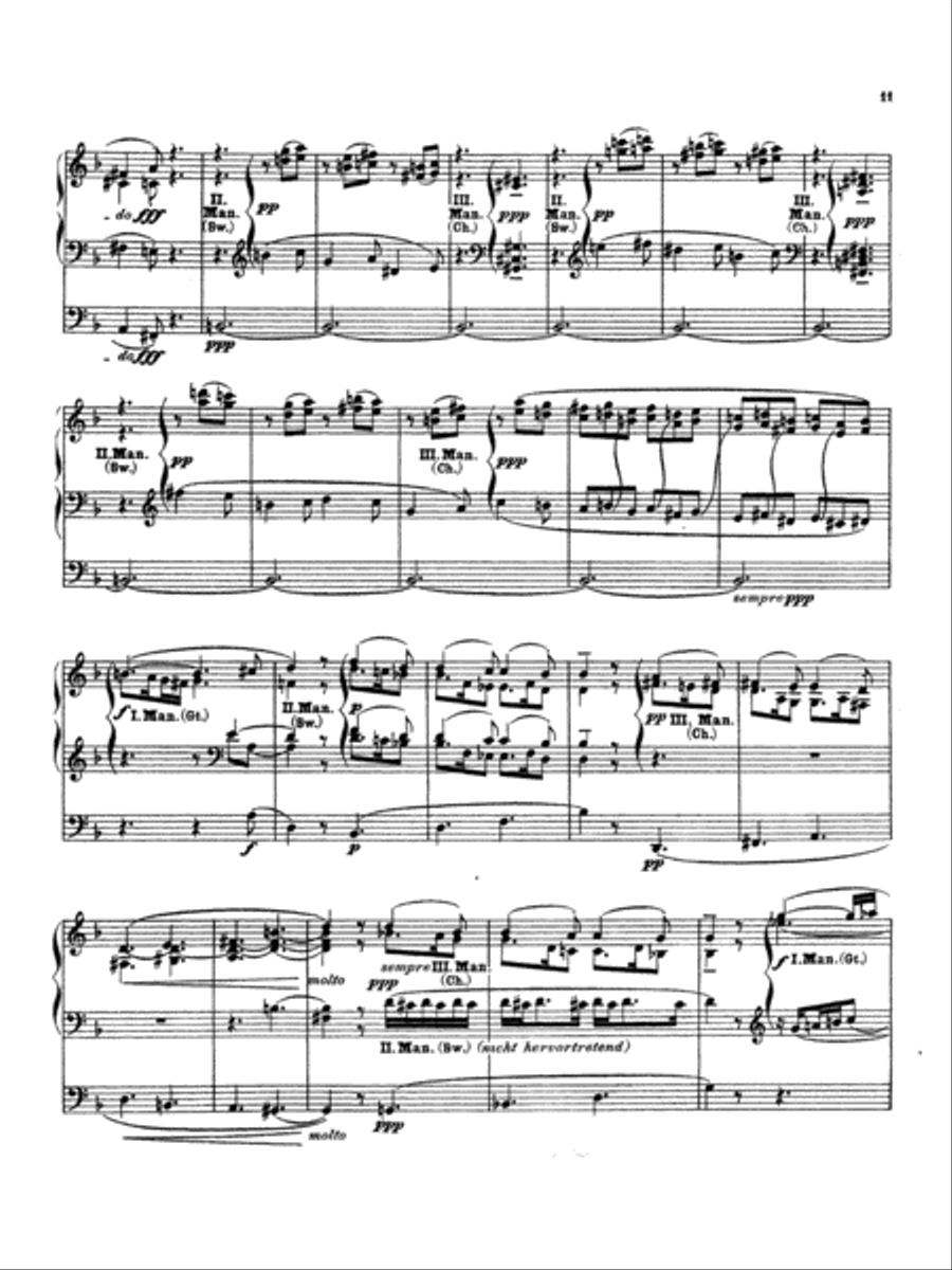 Reger: Two Easy Preludes and Fugues, Op. 56 Organ scores gallery preview page 2