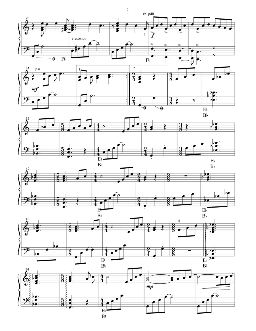 Here Comes The Sun Harp scores gallery preview page 2