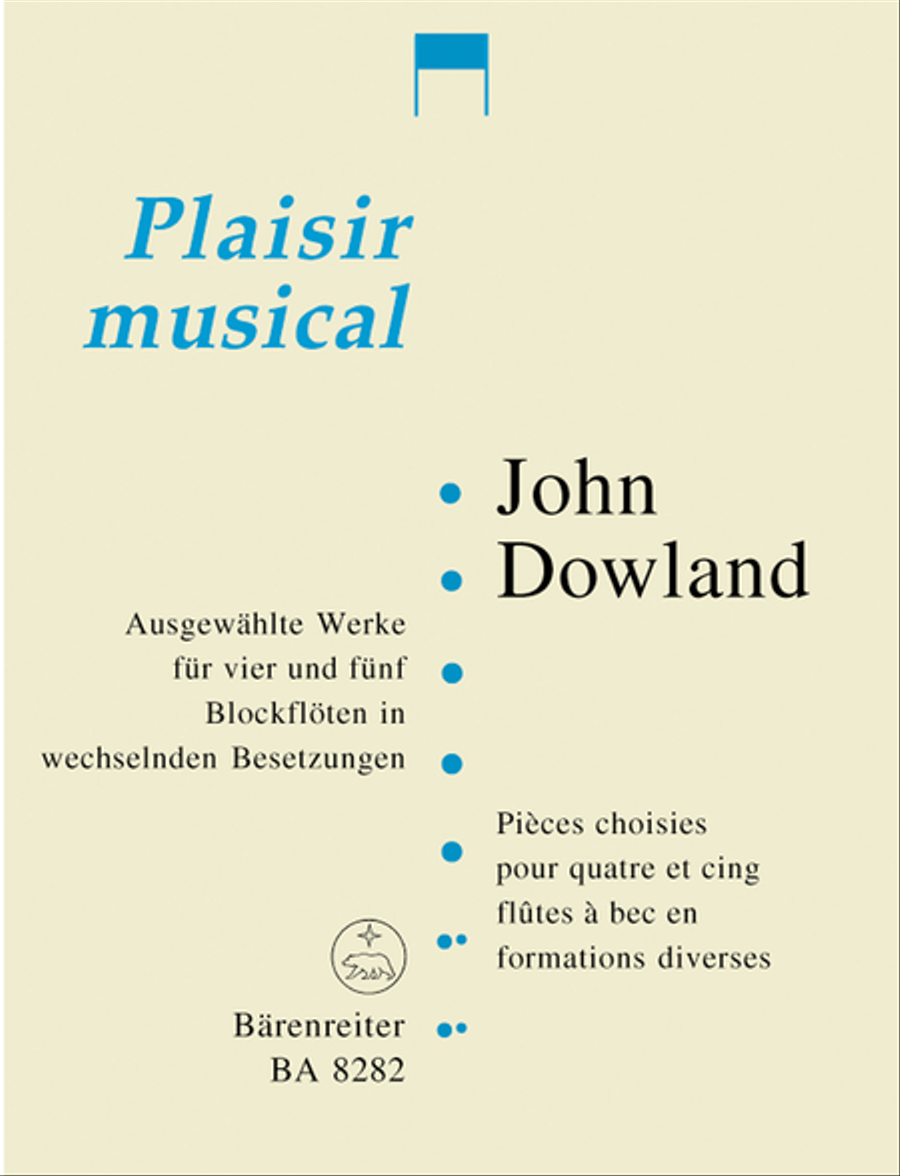 Ausgewahlte Werke fur 4 und 5 Blockfloten in wechselnden Besetzungen