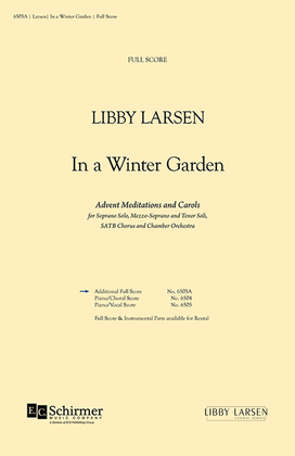 Book cover for In a Winter Garden (Full Score)