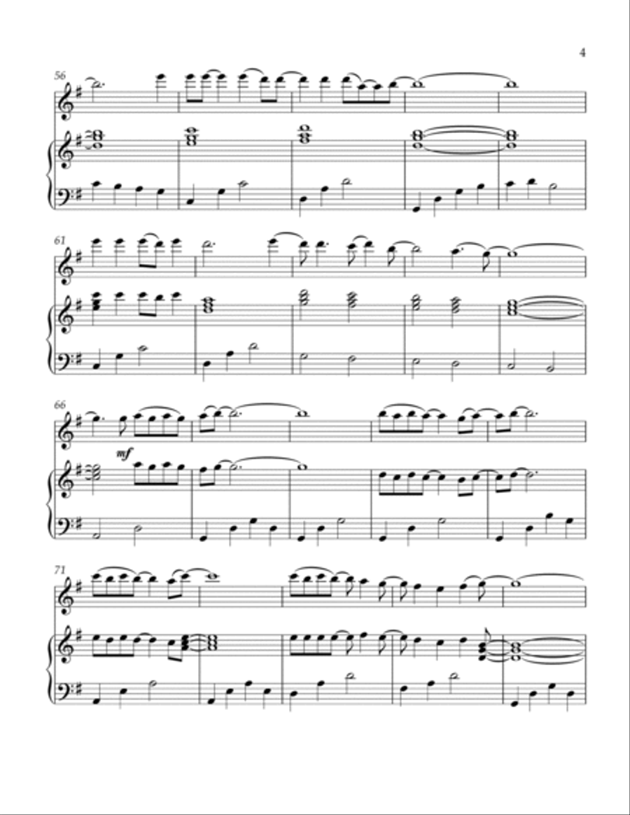 I'm Sorry Flute Solo scores gallery preview page 5