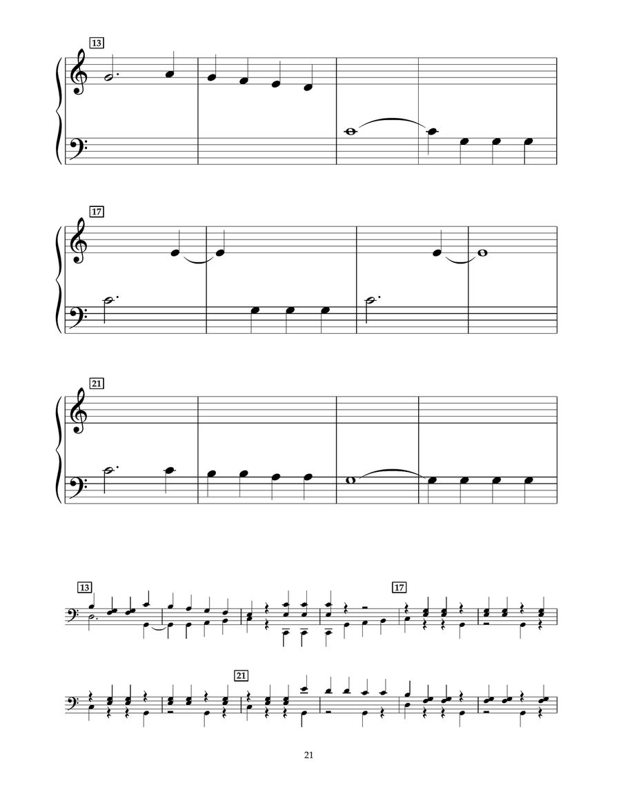 La Cucaracha Piano scores gallery preview page 2