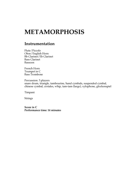 Metamorphosis image number null