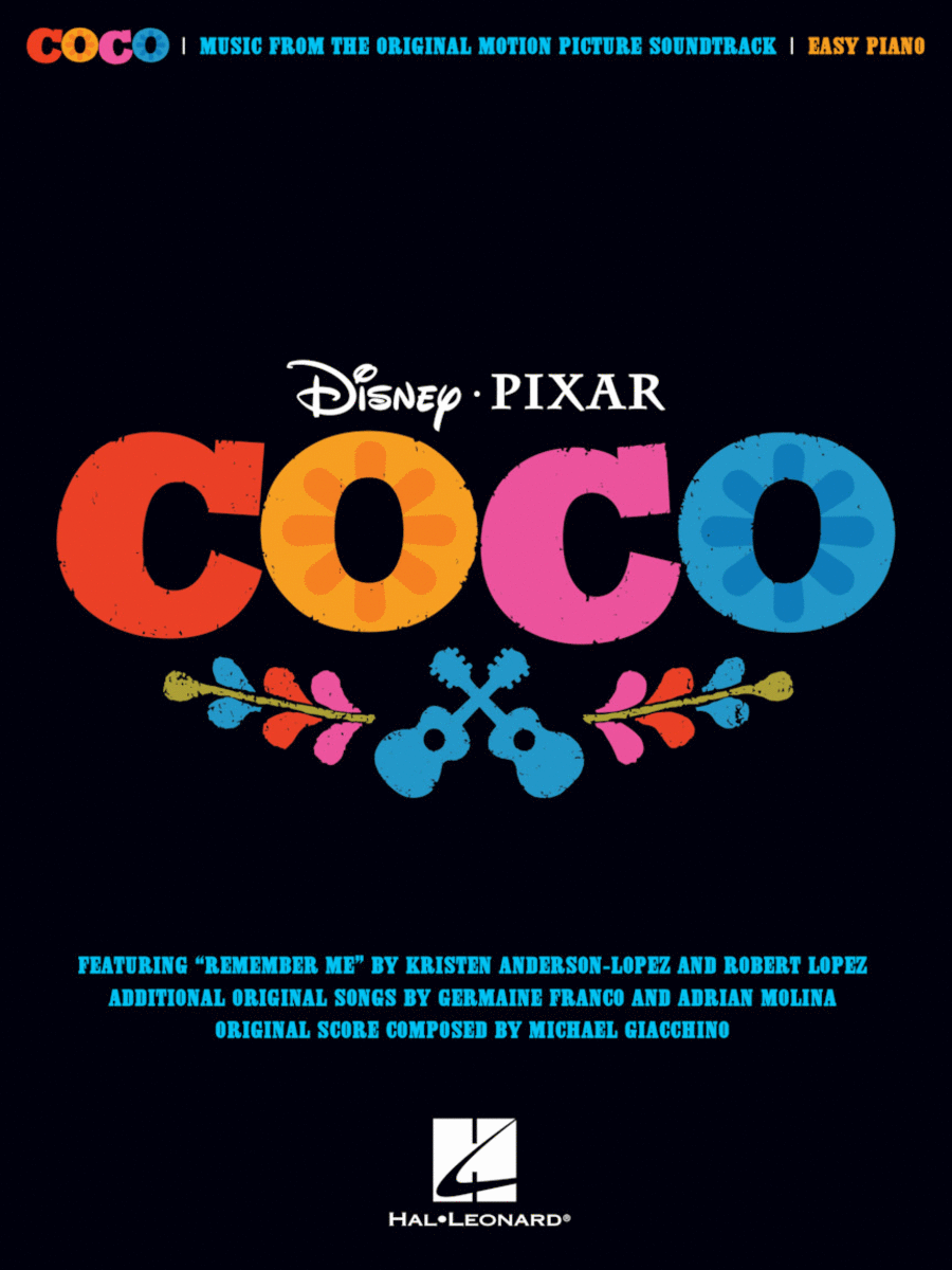 Disney/Pixar's Coco Piano, Vocal, Guitar scores gallery preview page 1