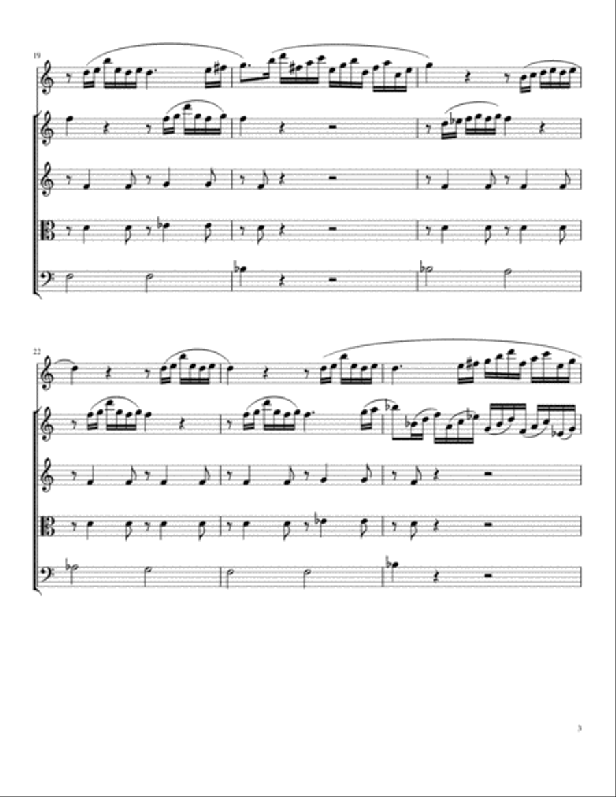 Scaramouche Chamber Orchestra scores gallery preview page 6