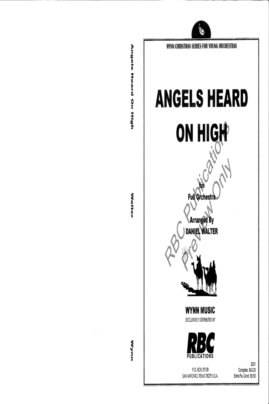 Angels Heard On High Full Orchestra scores gallery preview page 2