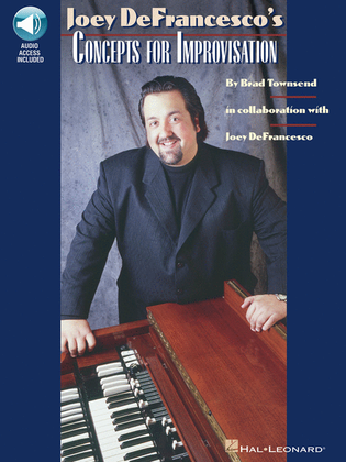 Book cover for Joey DeFrancesco's Concepts for Improvisation