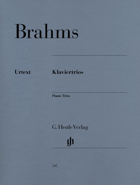 Johannes Brahms: Piano trios