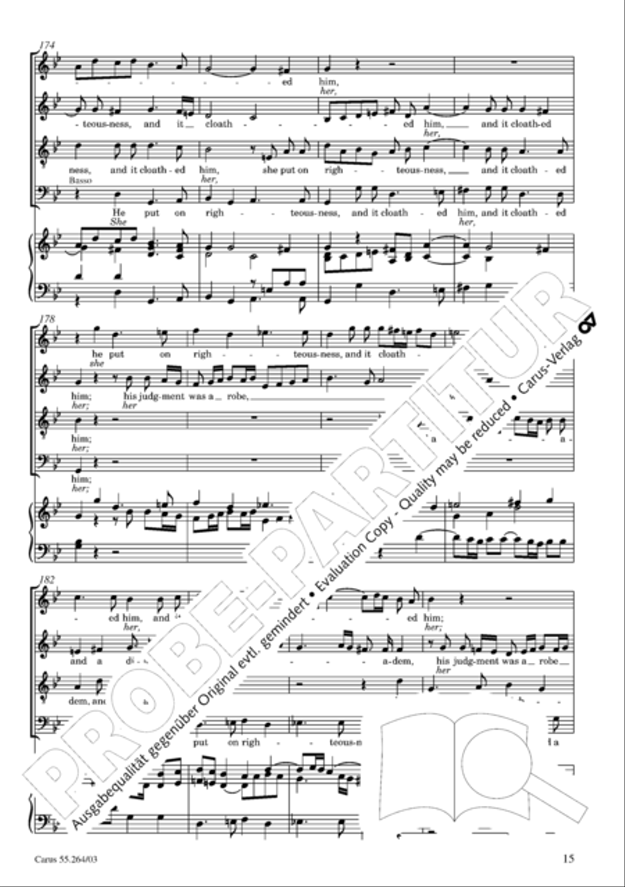 Israel in Egypt - Part I Israel in Egypt - Part I 4-Part scores gallery preview page 20