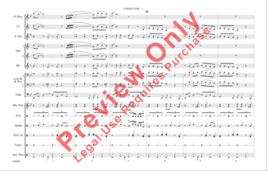 Havana Marching Band scores gallery preview page 3
