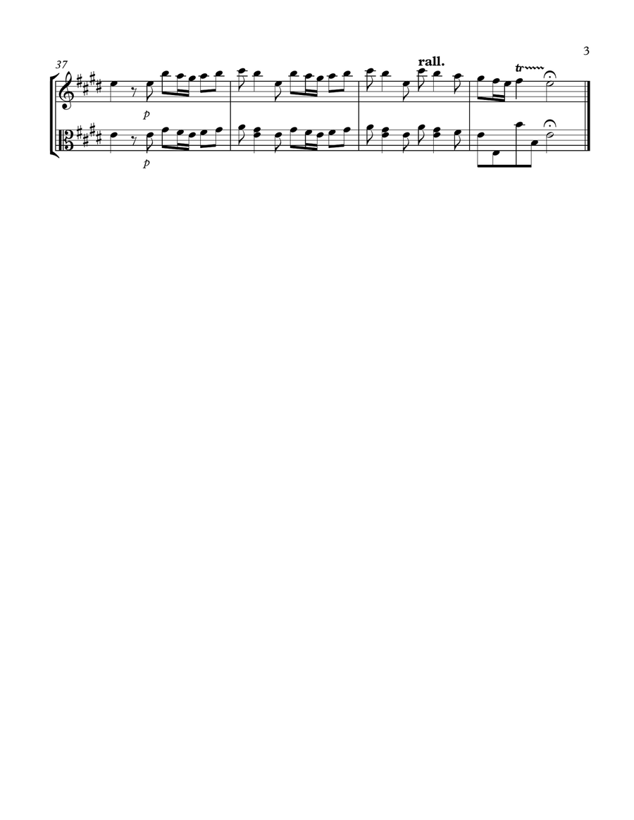 The Four Seasons (Spring) Violin & Viola Duet String Duet scores gallery preview page 3