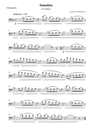 Sonatina in G Major For Cello