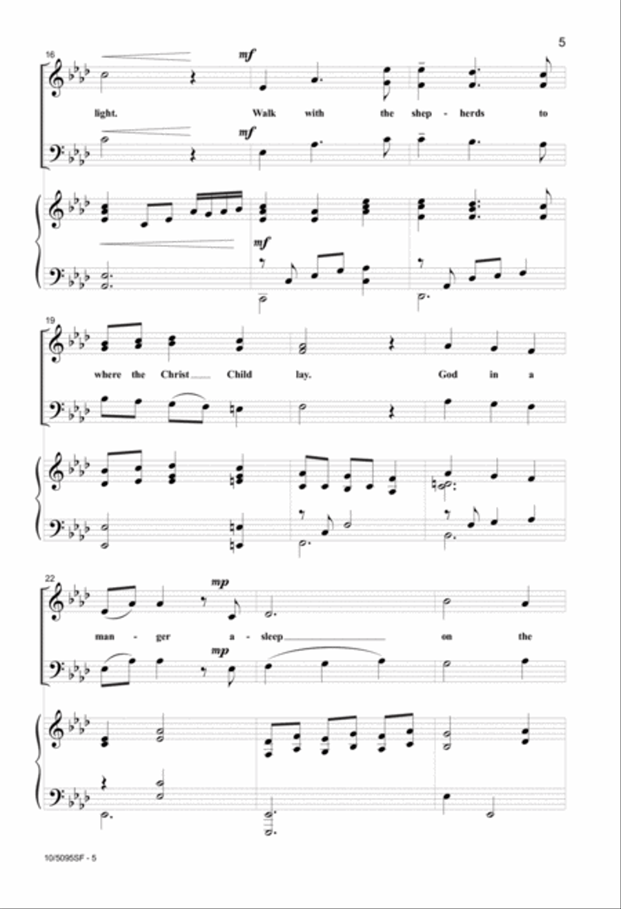 Kneel With the Shepherds Kneel With the Shepherds 3-Part scores gallery preview page 4