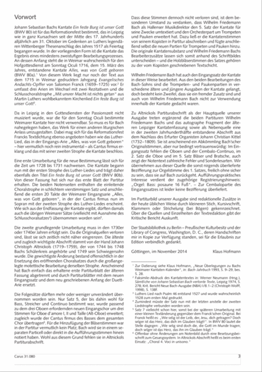 A mighty fortress is our God (Ein feste Burg ist unser Gott) 4-Part scores gallery preview page 4