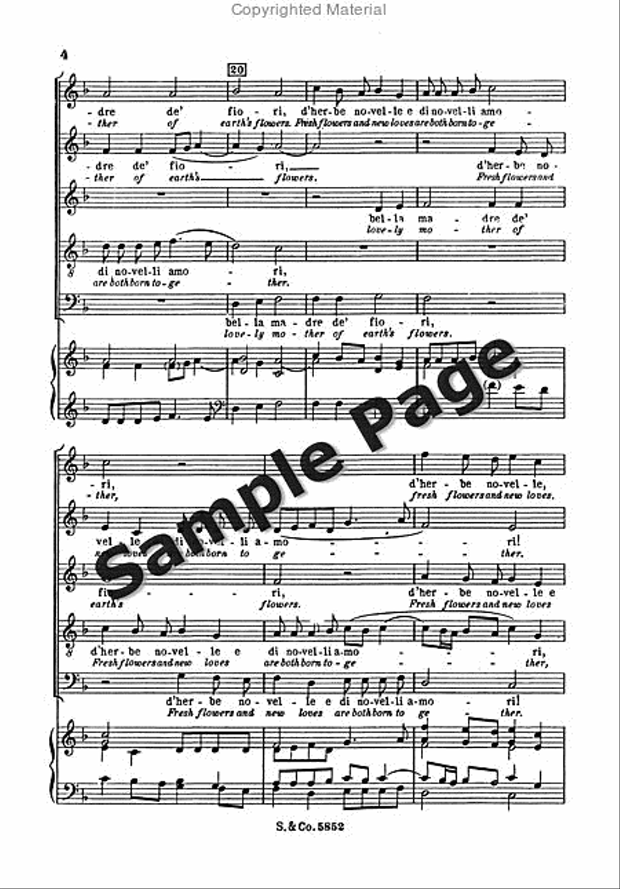 O Primavera O Primavera SSATB scores gallery preview page 7