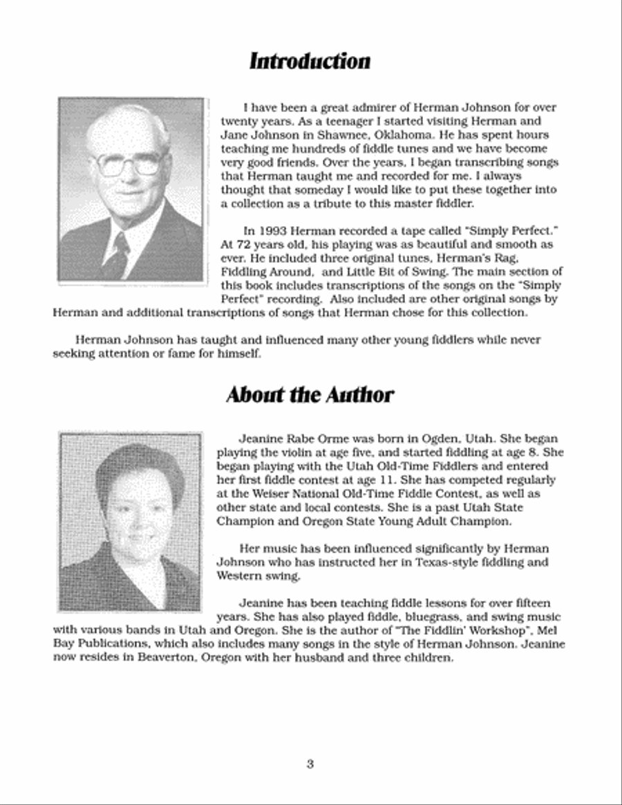Herman Johnson Master Fiddler Violin scores gallery preview page 4