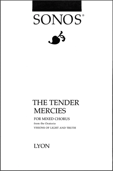 The Tender Mercies - SATB image number null